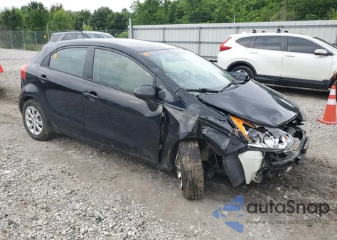 2013 Kia Rio Lx из США, поврежденный, VIN KNADM5A31D6144684